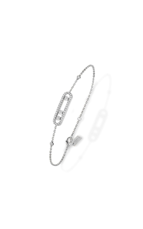 Messika Baby Move White Gold and Diamond Pavé Bracelet