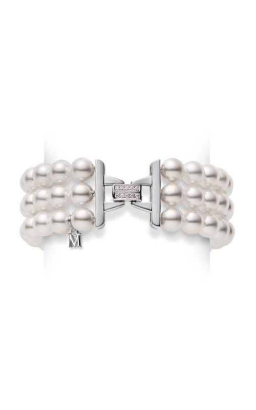 Mikimoto Triple Strand Bracelet
