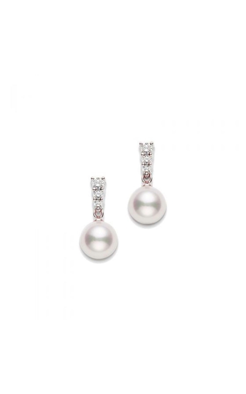 Mikimoto Morning Dew Earrings Rose Gold